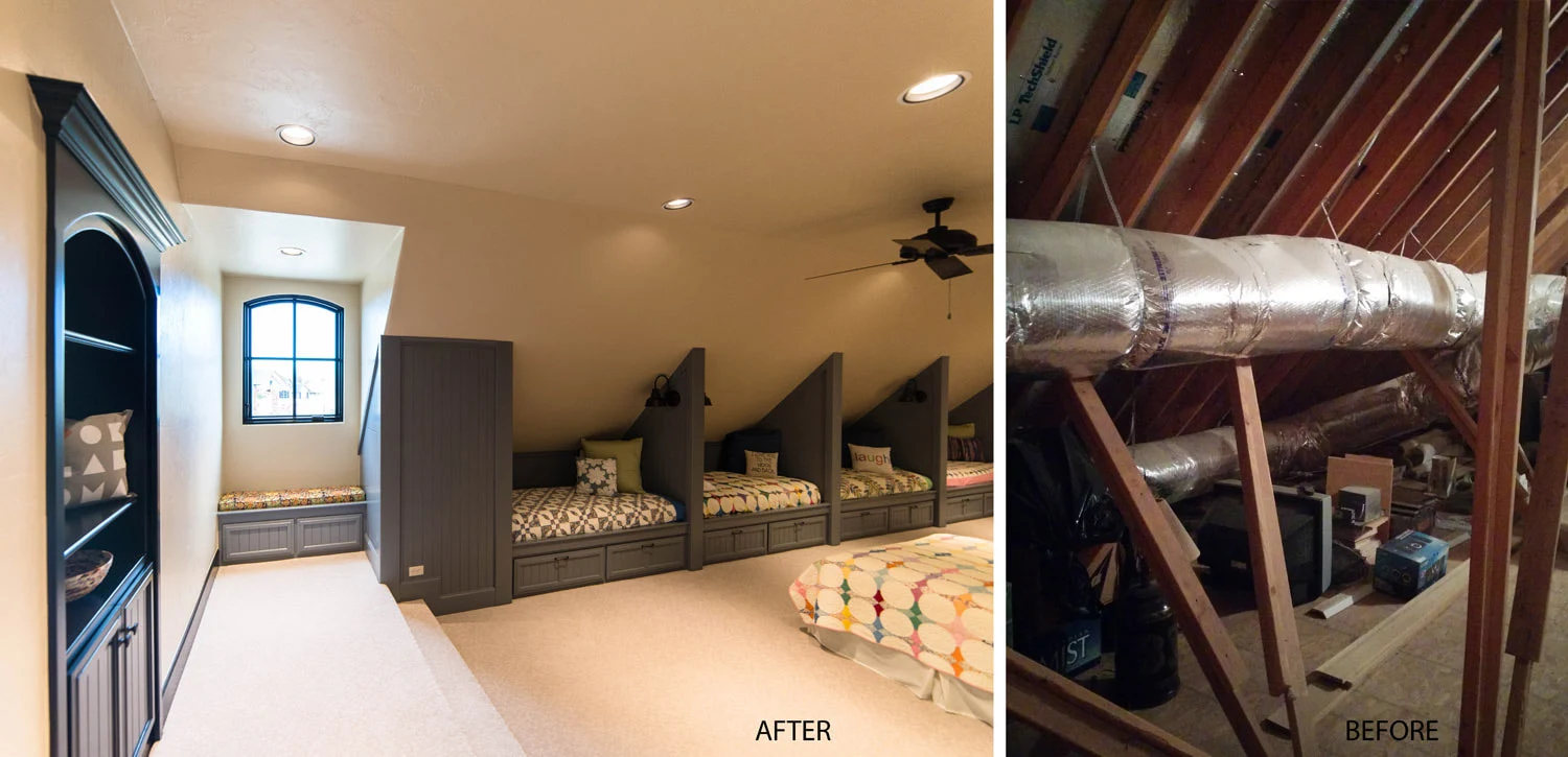 Attic Loft Space — view 3